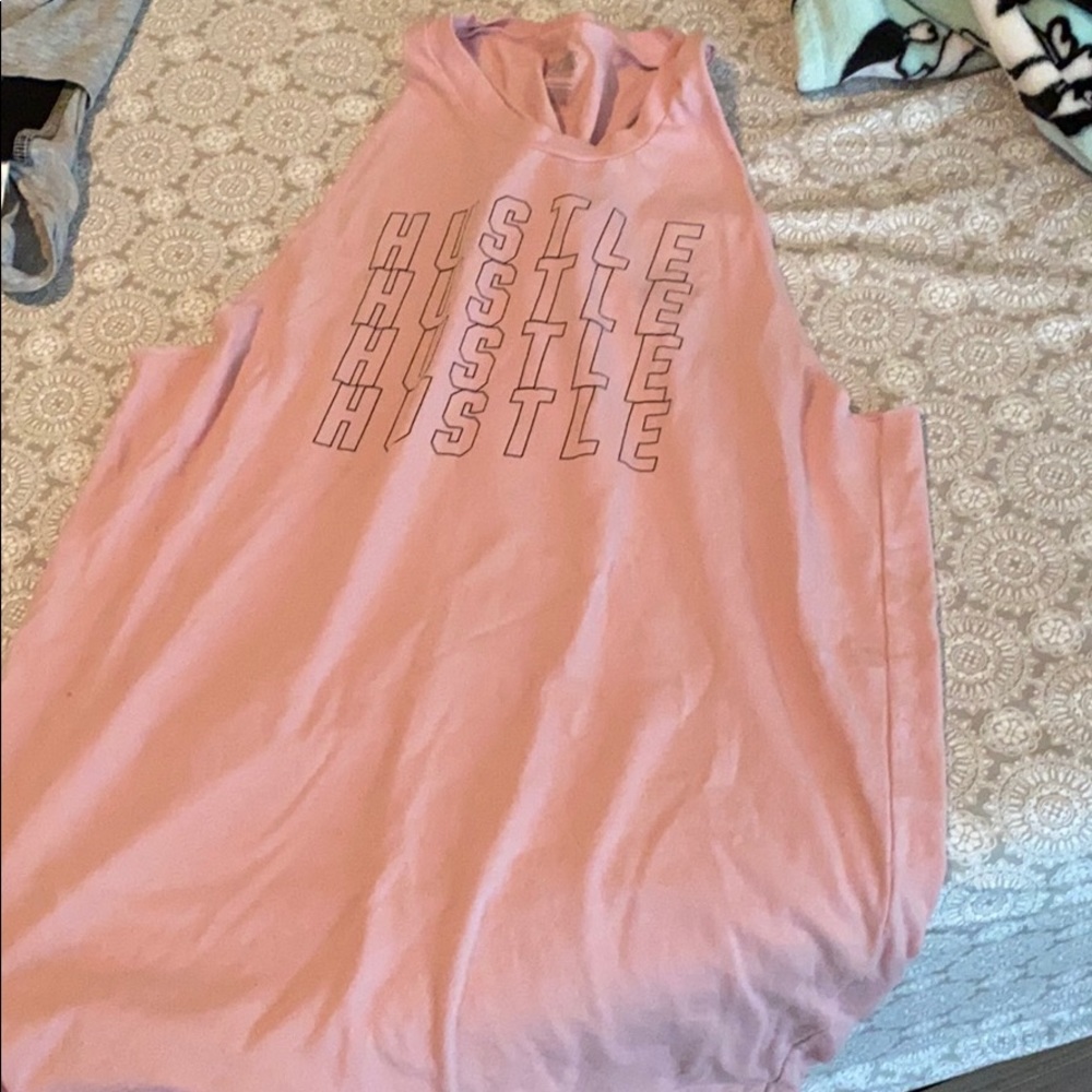 Hustle VS PINK tank top